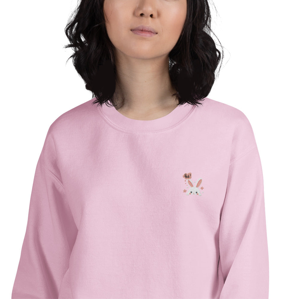 Say Hi To Miss Bunny - Unisex Sweatshirt