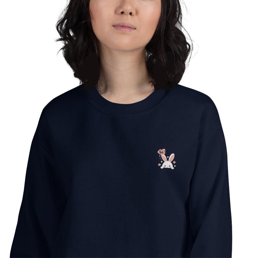 Say Hi To Miss Bunny - Unisex Sweatshirt